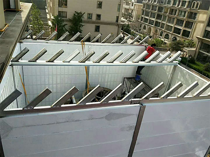 中央空調(diào)冷卻塔降噪工程